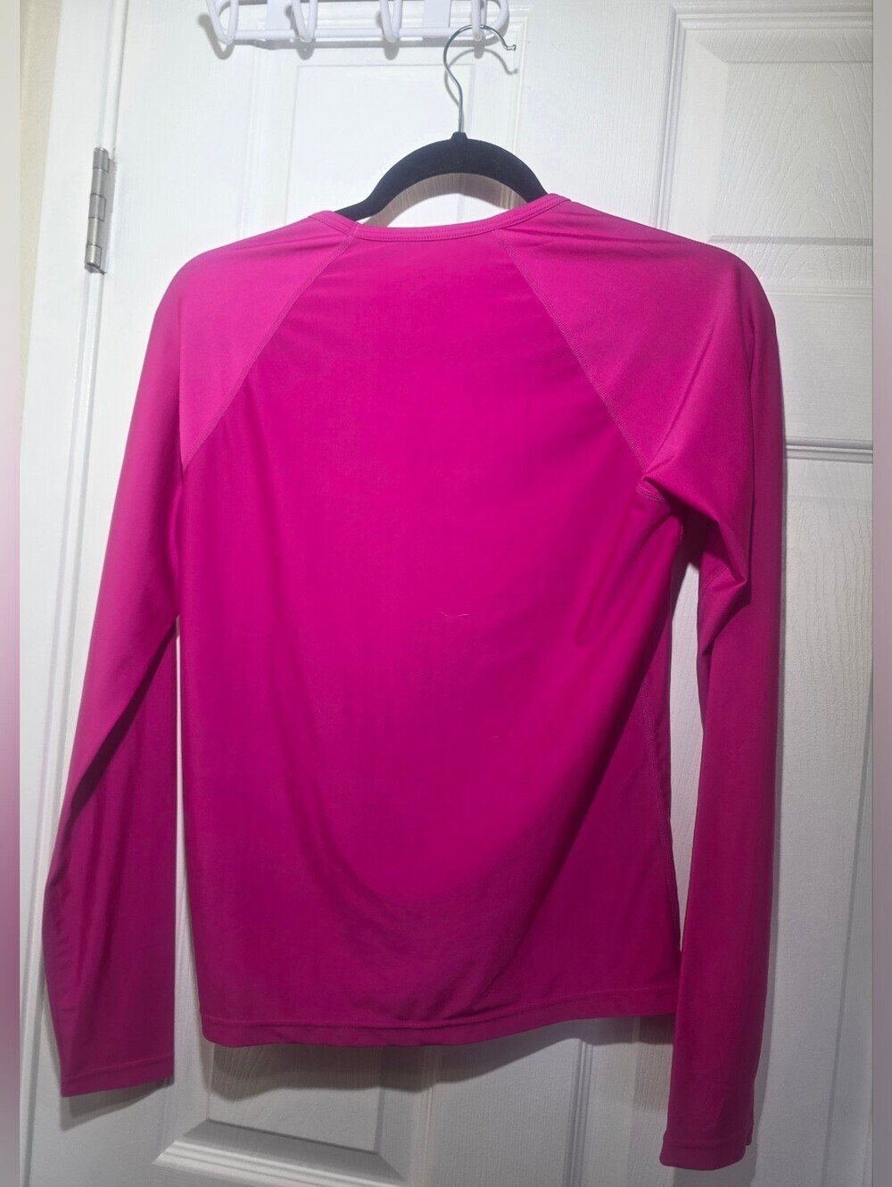J.Crew Sunshine Hot Pink Athletic Long Sleeve Top Women’s XS Activewear